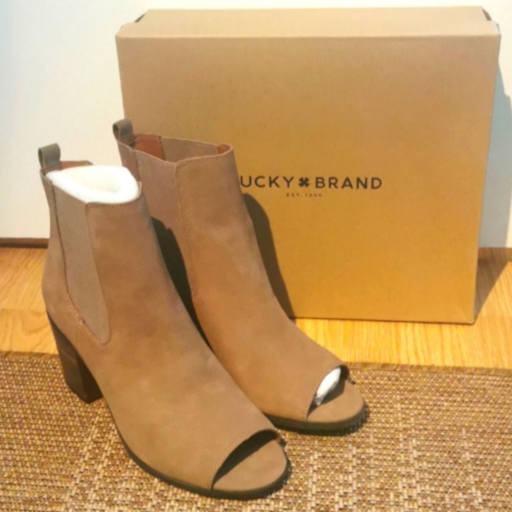 HOST PICK** - Brand New Open Toe Booties